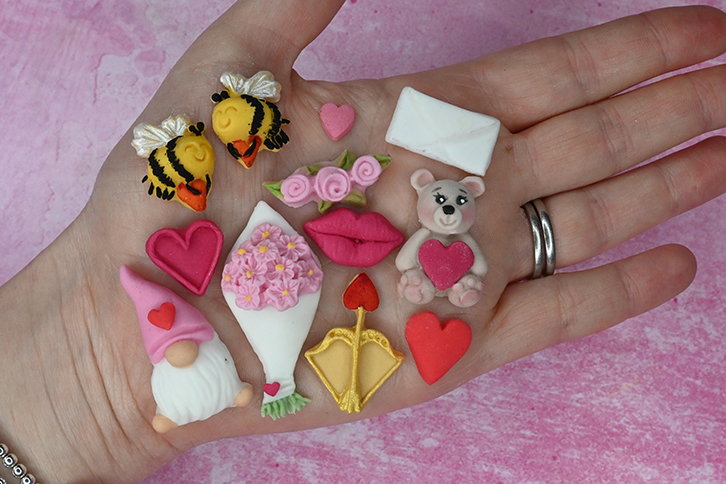 Miniature Valentines Silicone Mould