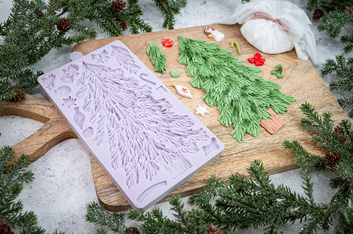 Christmas Tree Silicone Mould
