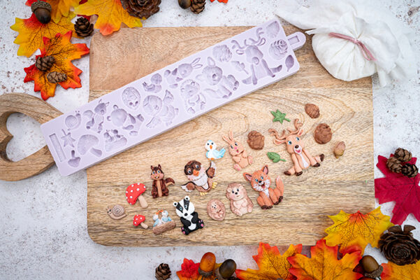 Woodland Animals Silicone Mould Woodland Animals Silicone Mould