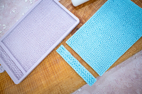 Knitted Piece Silicone Mould Knitted Piece Silicone Mould