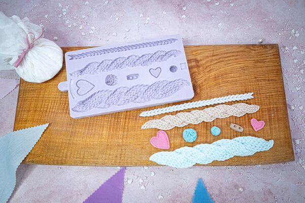 Cable Knit Silicone Mould Cable Knit Silicone Mould