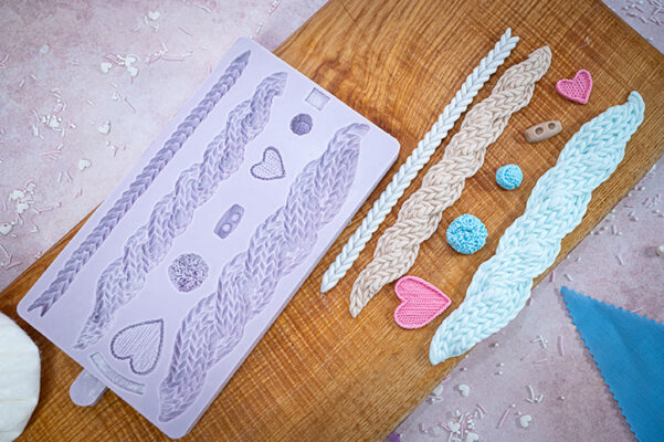 Cable Knit Silicone Mould Cable Knit Silicone Mould