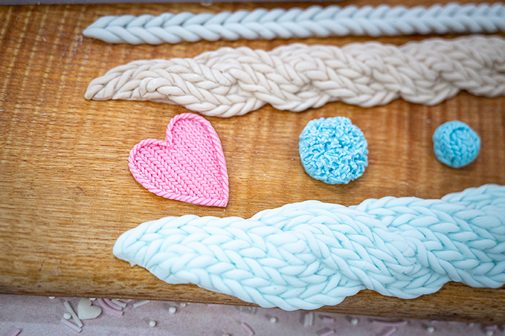 Cable Knit Silicone Mould