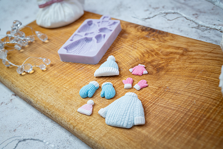 Miniature Knitwear Silicone Mould