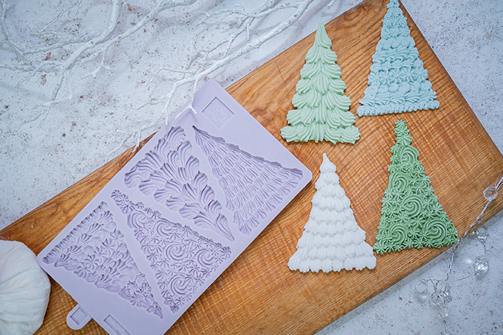 Buttercream Trees Silicone Mould