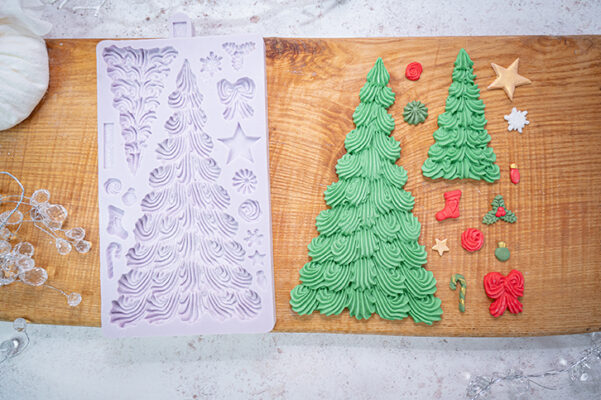 Large Buttercream Tree Silicone Mould Large Buttercream Tree Silicone Mould