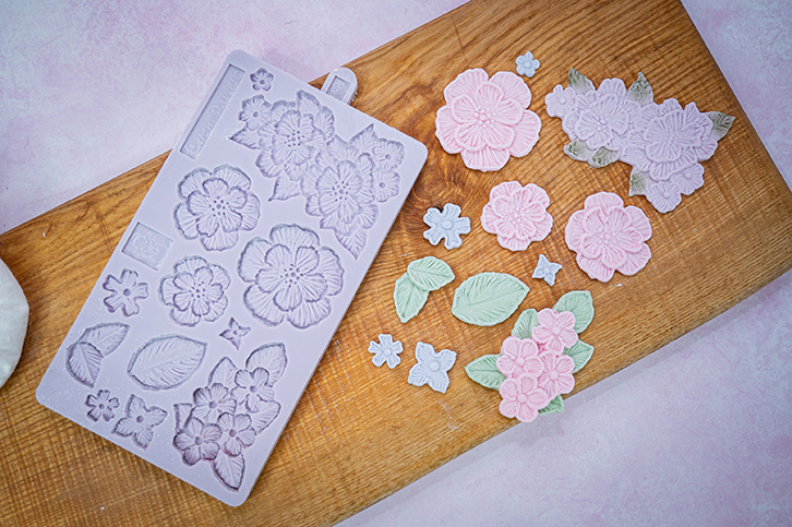 brush embroidery silicone mould
