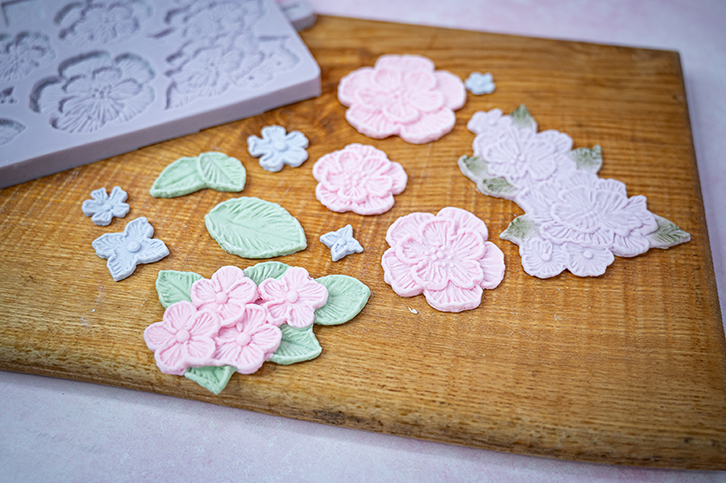 brush embroidery silicone mould