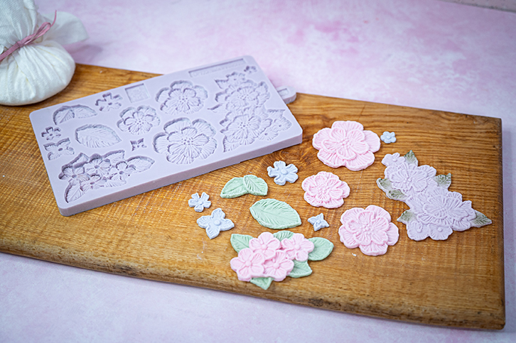 brush embroidery silicone mould