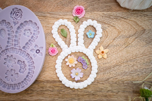 Macramé Bunny Silicone Mould Macramé Bunny Silicone Mould