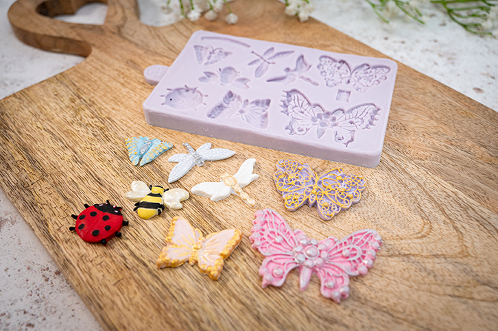 Butterfly & Insect Brooch Silicone Mould