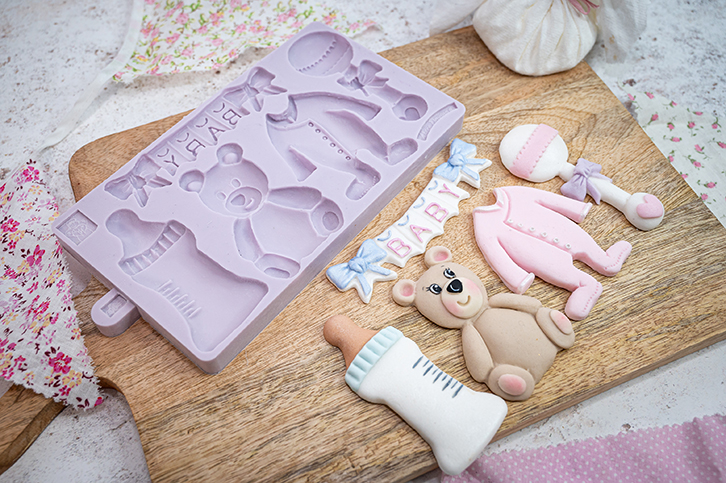 Baby Cookie Silicone Mould