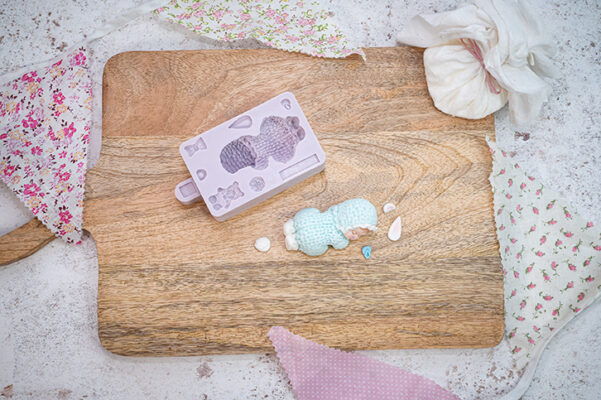 3D Sleeping Baby Mould – Dressed Silicone Mould 3D Sleeping Baby Mould - Dressed Silicone Mould