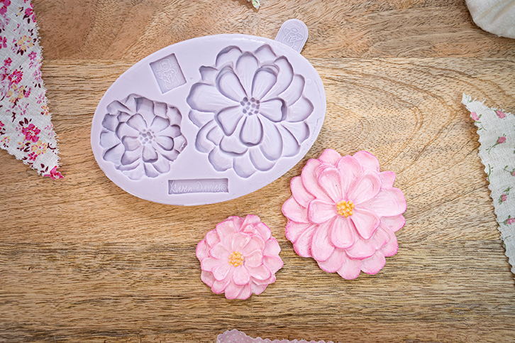 Dahlia Silicone Mould
