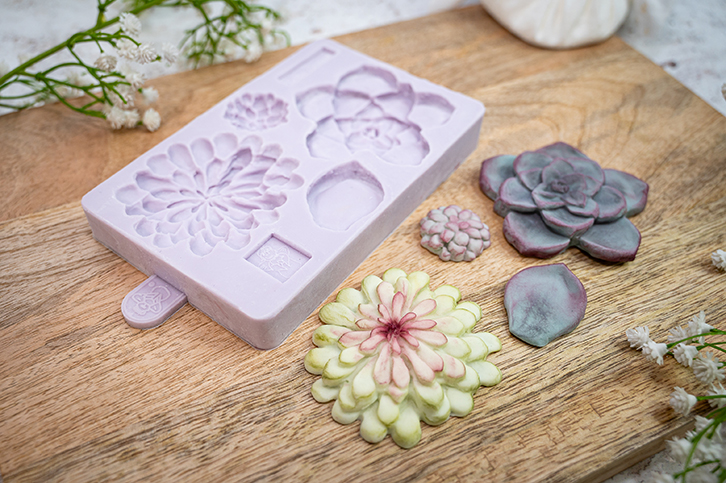 Succulent Silicone Mould