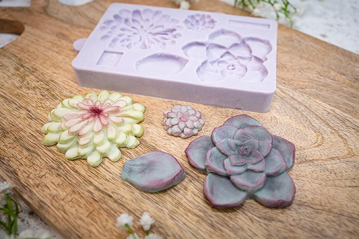 Succulent Silicone Mould