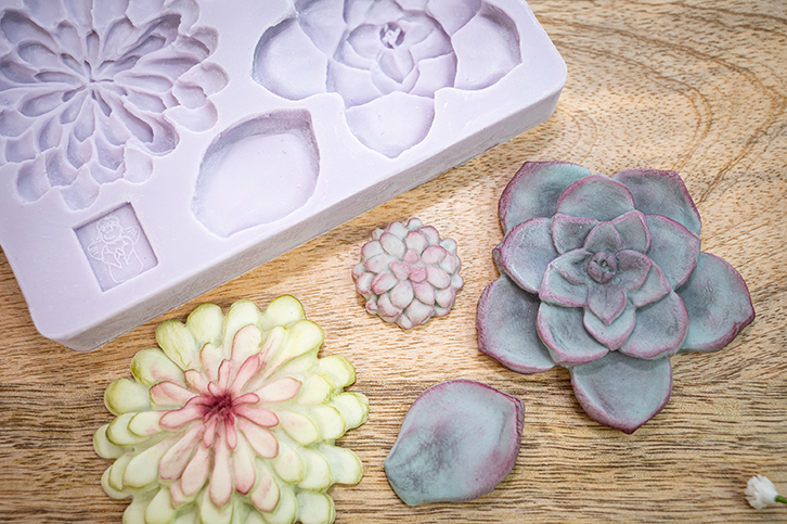 Succulent Silicone Mould