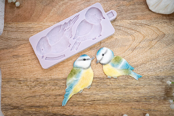 Love Birds Silicone Mould Love Birds Silicone Mould
