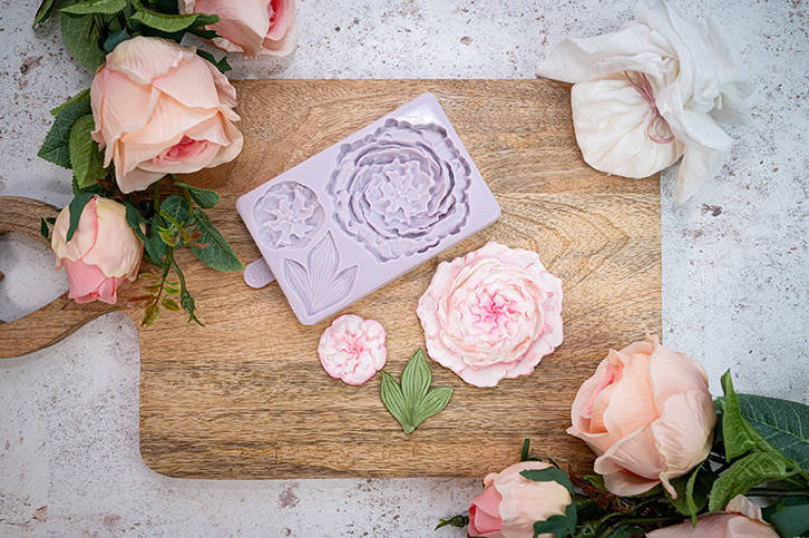 Peony Silicone Mould