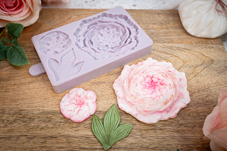 Peony Silicone Mould
