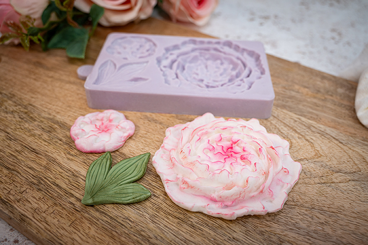 Peony Silicone Mould