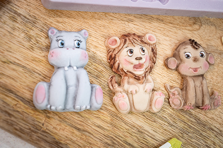 Jungle Animals Silicone Mould