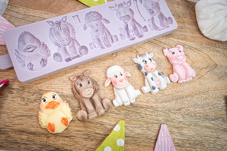 Farm Animals Silicone Mould