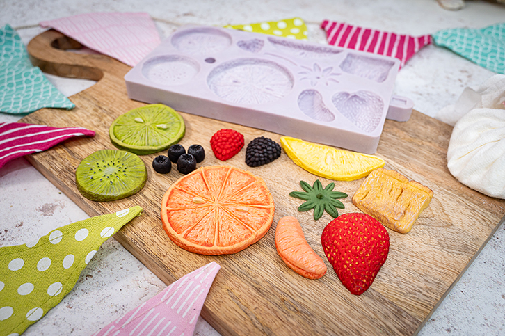 Tropical Fruit Silicone Mould