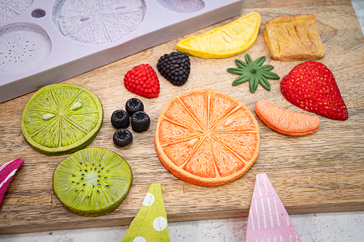 Tropical Fruit Silicone Mould