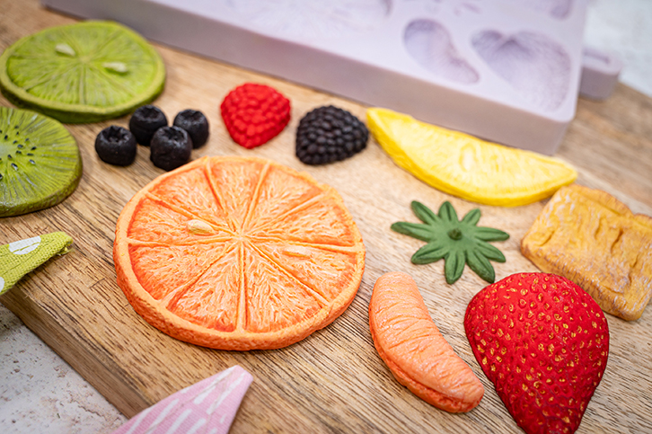 Tropical Fruit Silicone Mould