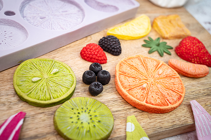 Tropical Fruit Silicone Mould