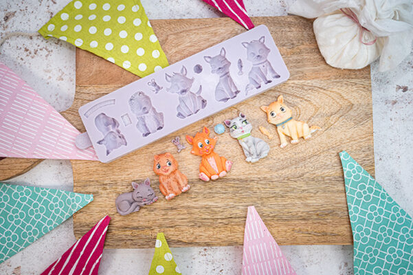 Cats Silicone Mould