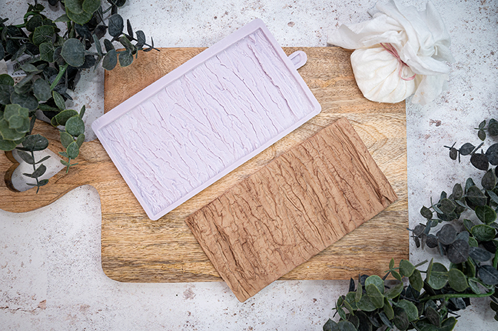 Rustic Woodland Bark Silicone Mould