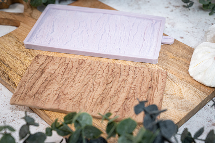 Rustic Woodland Bark Silicone Mould