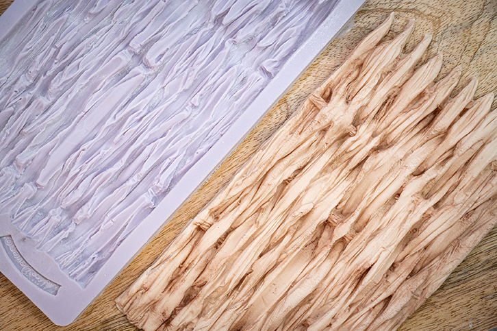 Rustic Wicker Silicone Mould