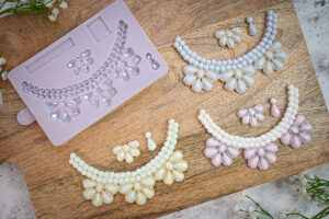 Art Deco Jewels & Pearls Silicone Mould