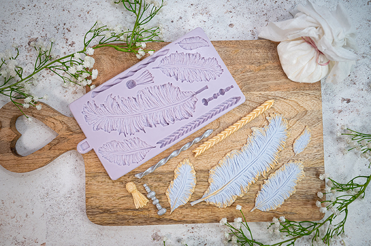 Feathers Silicone Mould