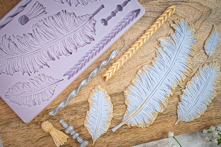 Feathers Silicone Mould