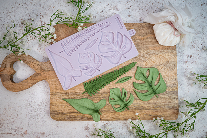 Tropical Leaves Silicone Mould