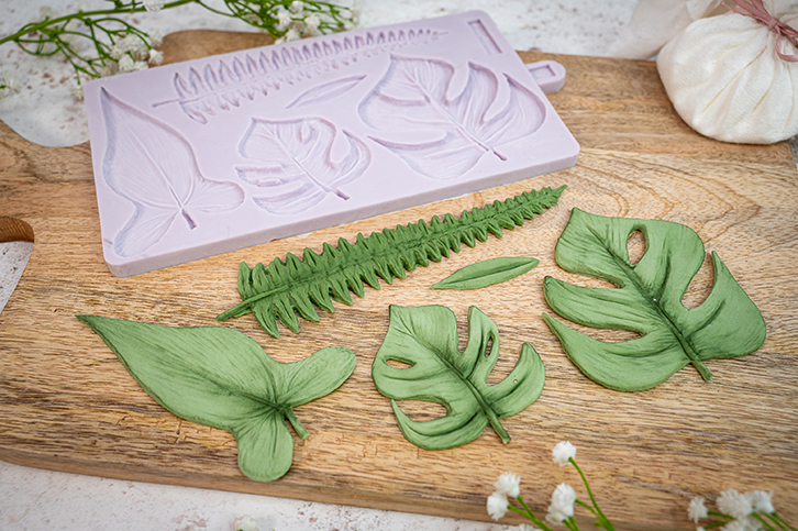 Tropical Leaves Silicone Mould