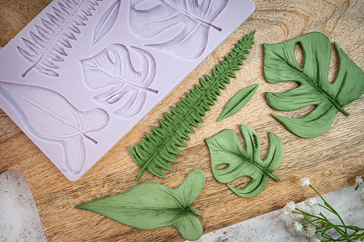 Tropical Leaves Silicone Mould