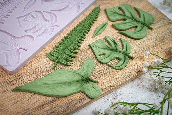 Tropical Leaves Silicone Mould
