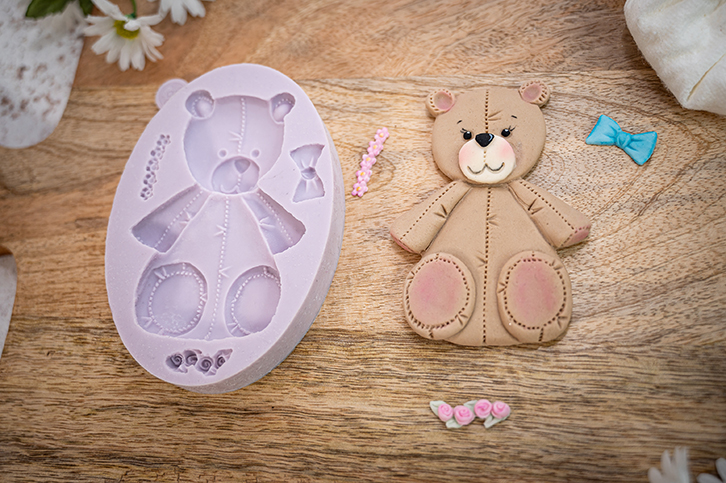 Large Teddy Silicone Mould