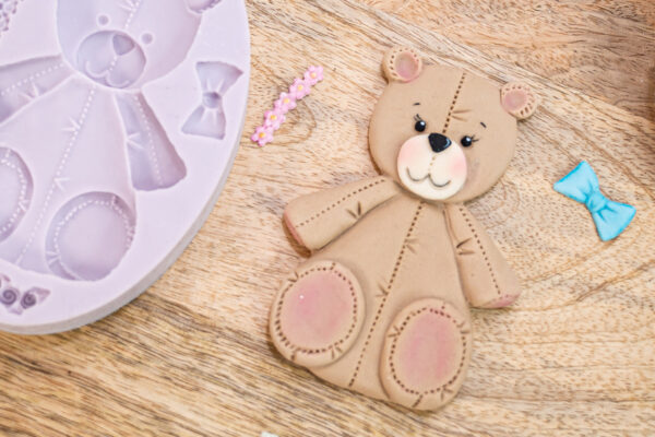Large Teddy Silicone Mould Large Teddy Silicone Mould