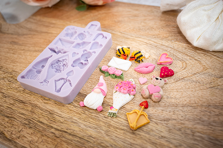 Miniature Valentines Silicone Mould