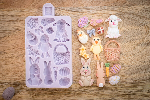 Miniature Easter Silicone Mould