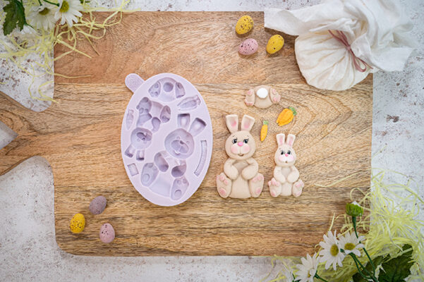 Easter Bunny Silicone Mould Easter Bunny Silicone Mould