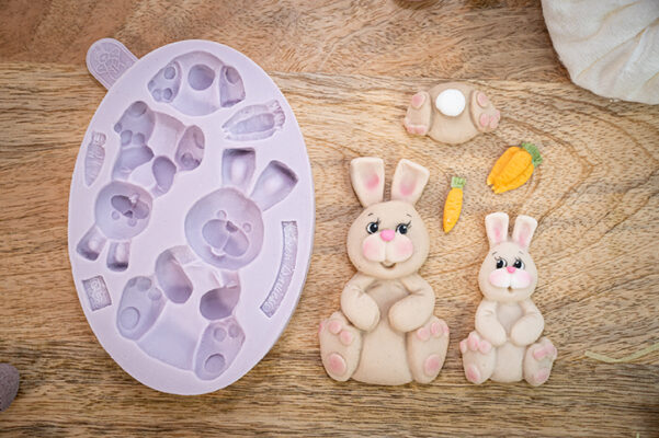 Easter Bunny Silicone Mould Easter Bunny Silicone Mould