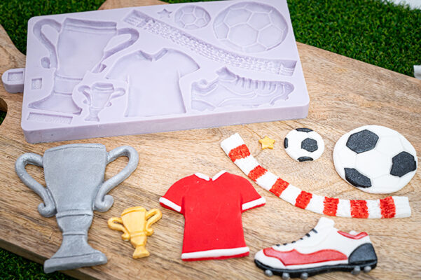 Football Cookie Silicone Mould