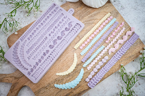 Small Lambeth Borders Silicone Mould Small Lambeth Borders Silicone Mould